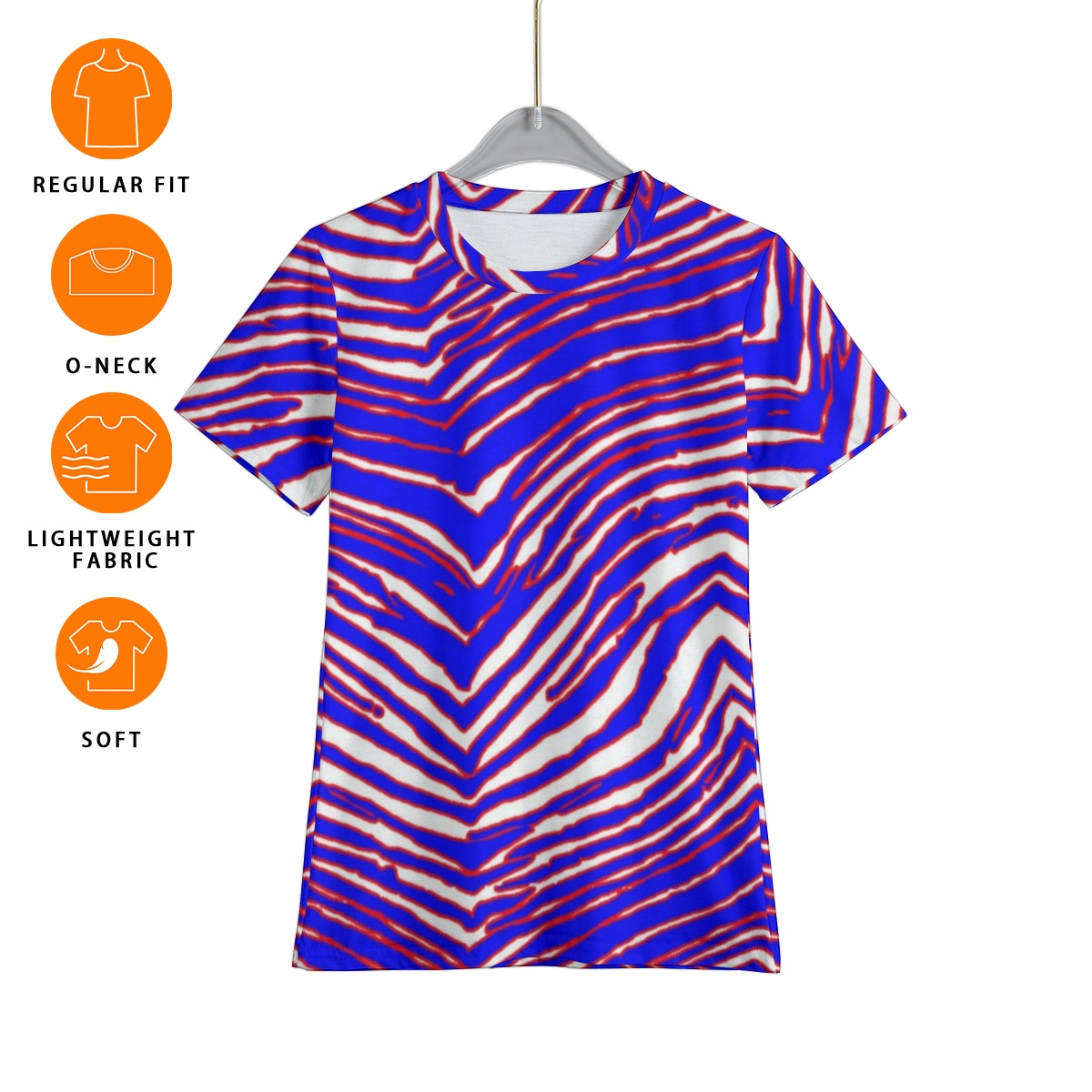 Buffalo Bills Zubaz Kid's T-Shirt