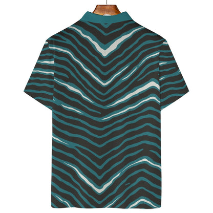Philadelphia Football Game Day All-Over Print Men's Polo Shirt | 180GSM