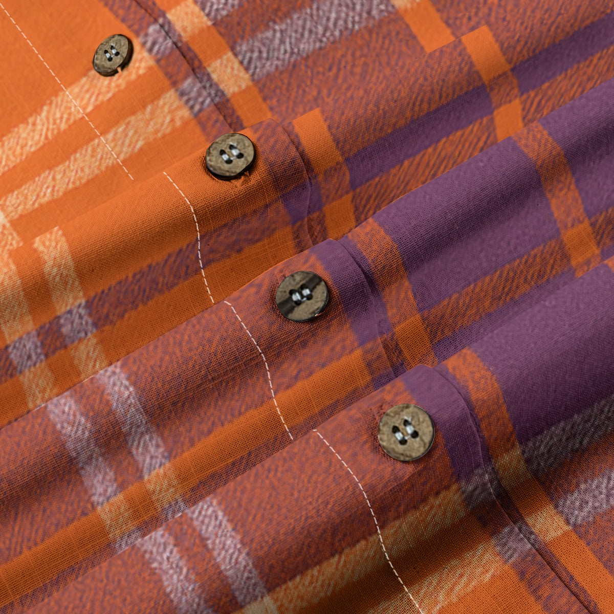 Clemson Tartan Plaid Women's Shirt | 125GSM Cotton