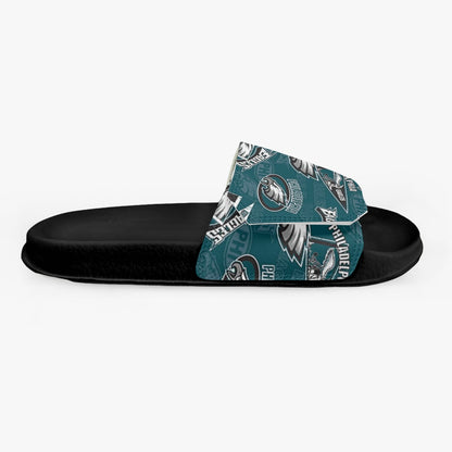 Philadelphia Football Game Day Men's Velcro Slippers