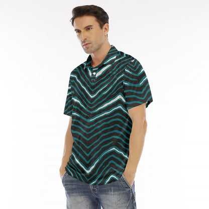 Philadelphia Football Game Day All-Over Print Men's Polo Shirt | Velvet
