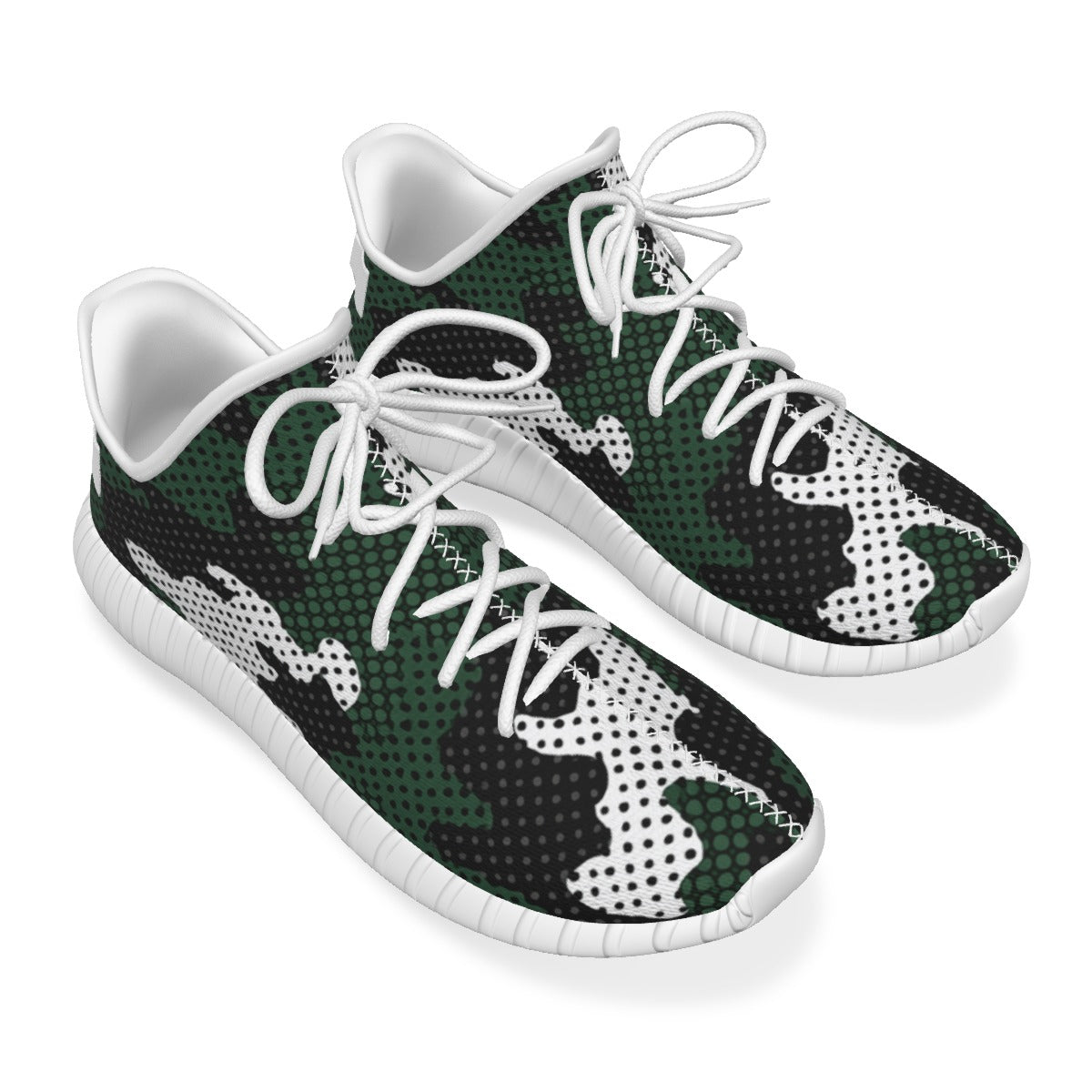 Urban Legend Michigan State Spartans Green White Gray Camo Coconut Sneakers Shoes