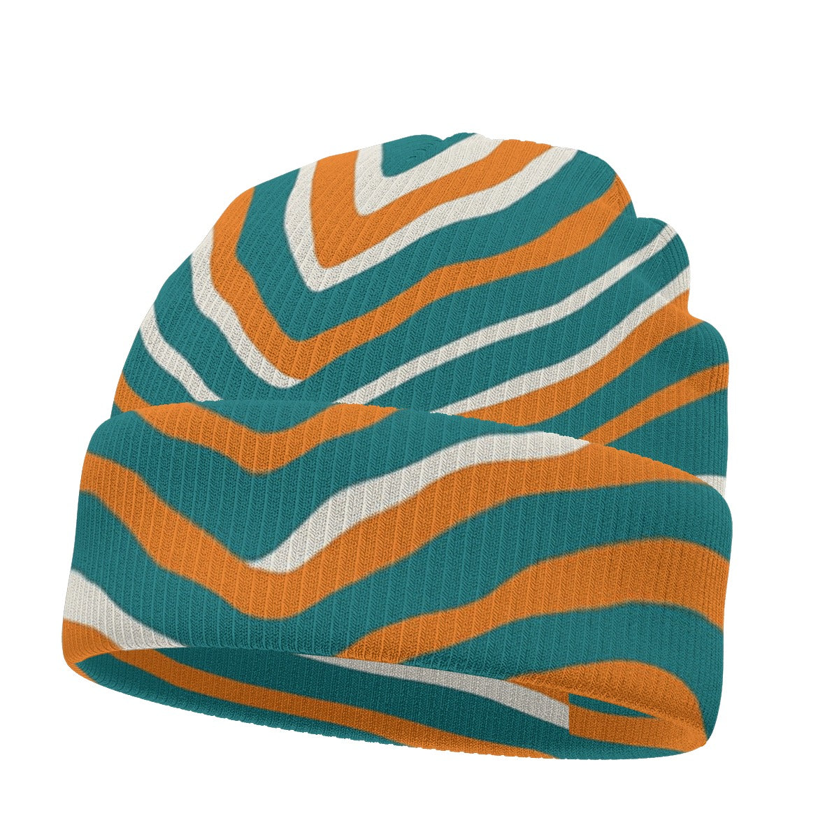 Miami Football Game Day All-Over Print Knitted Hat