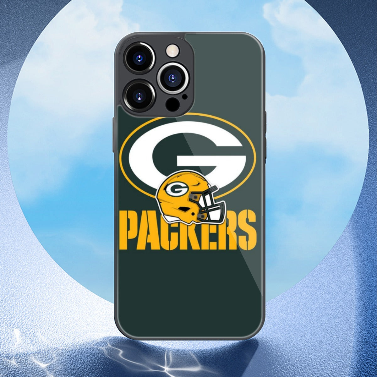 Green Bay Football Game Day iPhone 13 Series Mobile Phone Case | Glass