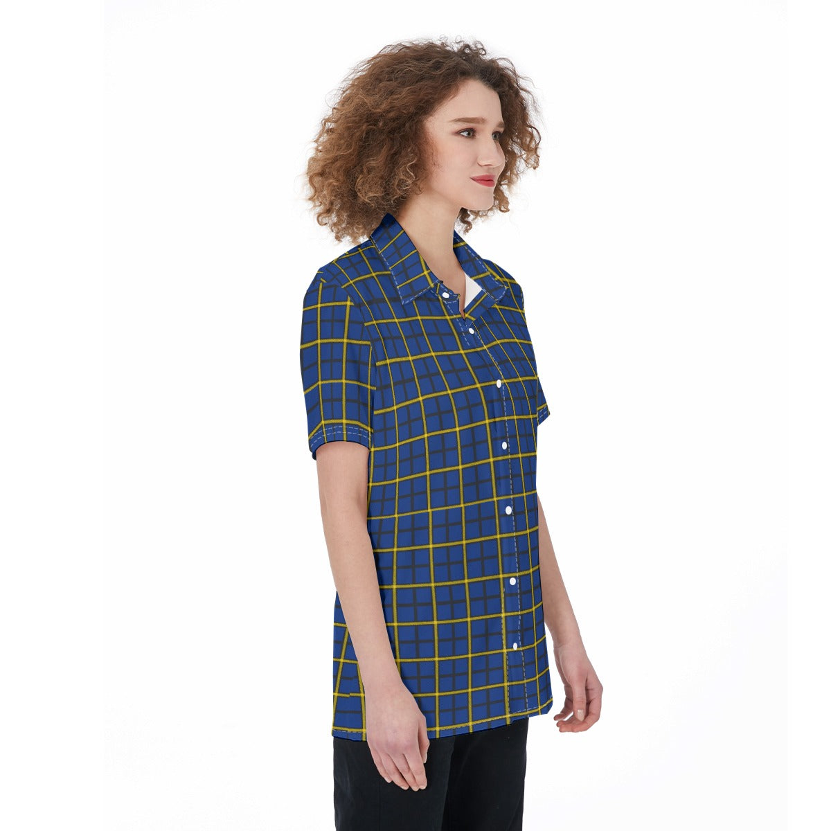 Pittsburgh Tartan Plaid Panthers Women's Shirt