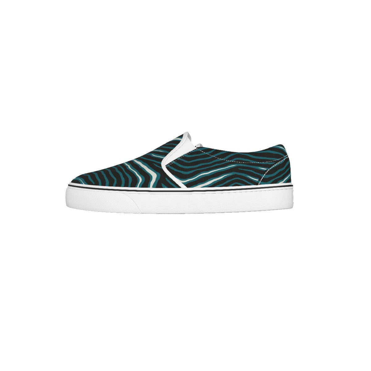Philadelphia Football Game Day Kid's Slip On Sneakers