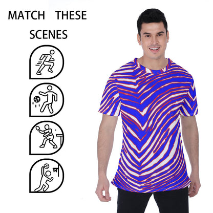 Buffalo Bills Zubaz Men's T-shirt | Birdseye