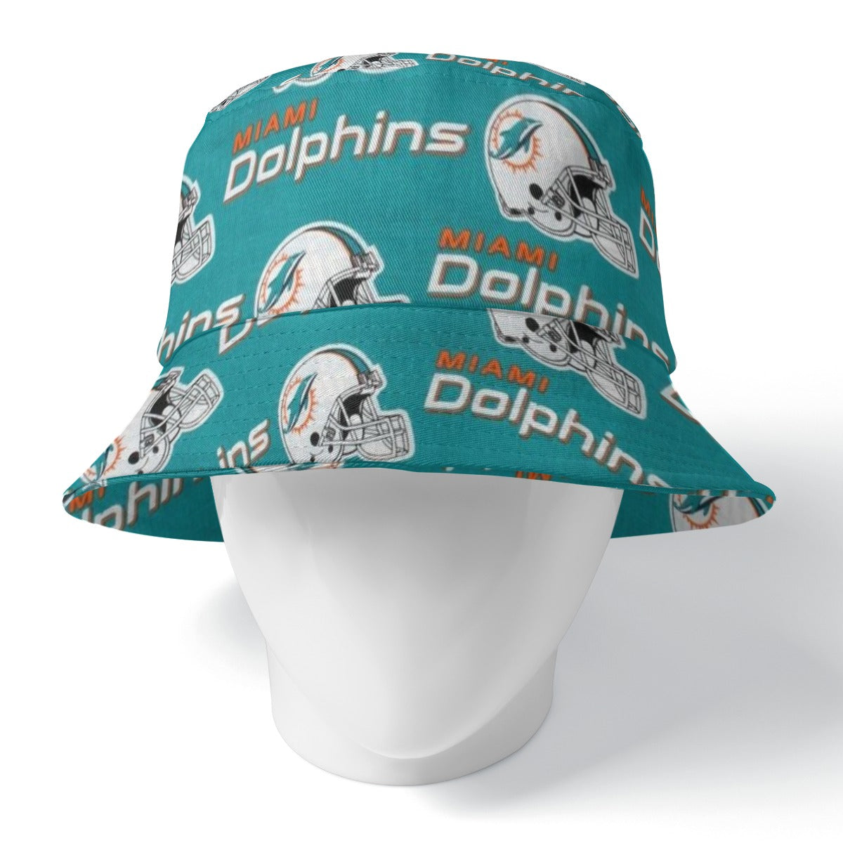Urban Legend Miami Dolphins Double-Side Printing Bucket Hat