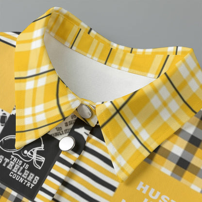 Pittsburgh Steelers Women's Cropped Jacket | 245GSM Cotton