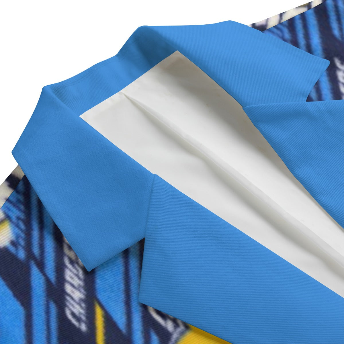 Los Angeles Chargers suit Flat Lapel Collar Blazer