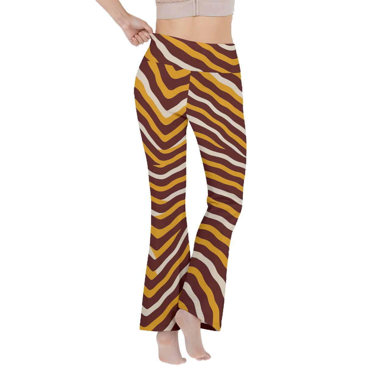 Washington Commanders Women's Reversible High-Waisted Yoga Pants