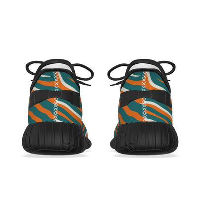 Miami Football Game Day All-Over Print Men's Coconut Shoes