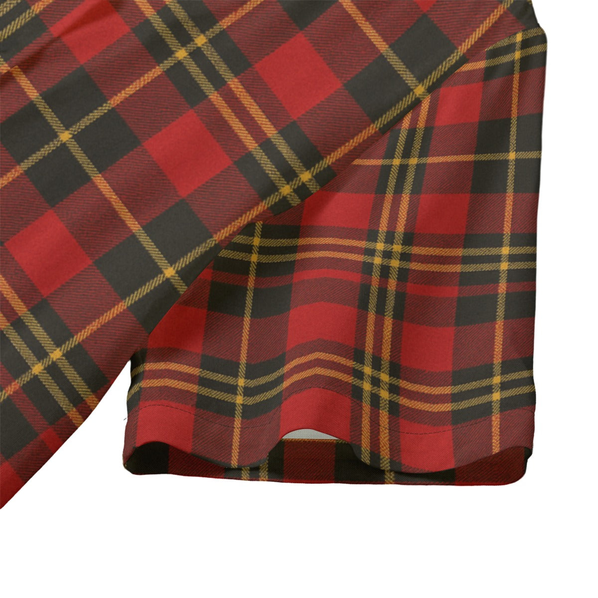 Maryland Tartan Plaid Terrapins Women's Hawaii Shirt | Rayon