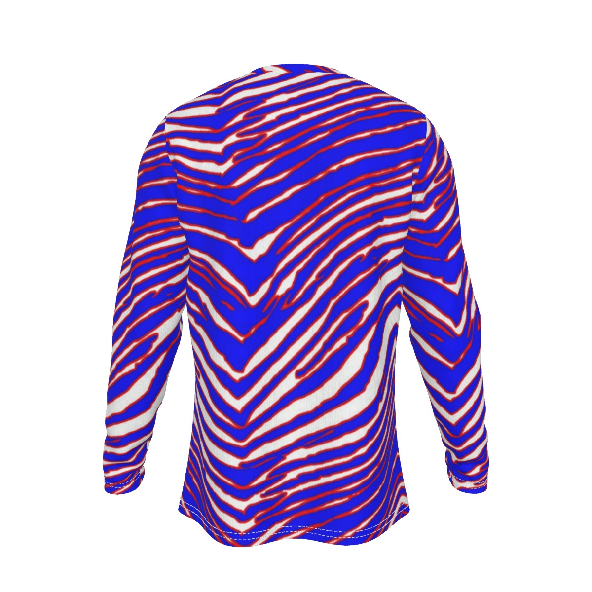 Buffalo Bills Zubaz Men's Long Sleeve T-Shirt