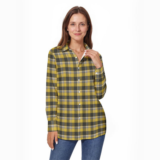 Iowa - Hawkeyes tartan plaid  Women's Long Sleeve Shirt