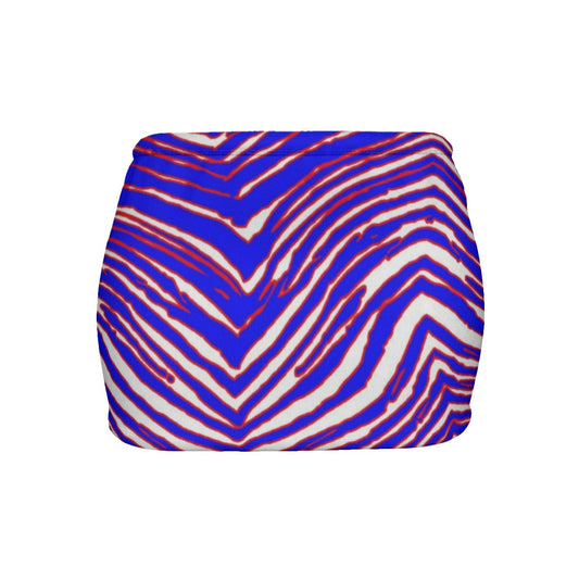 Buffalo Bills Zubaz Women's Slinky Micro Mini Skirt