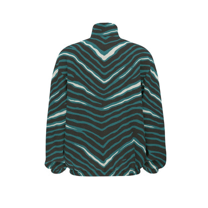 Philadelphia Football Game Day All-Over Print Unisex Turtleneck Zippered Sweatshirt