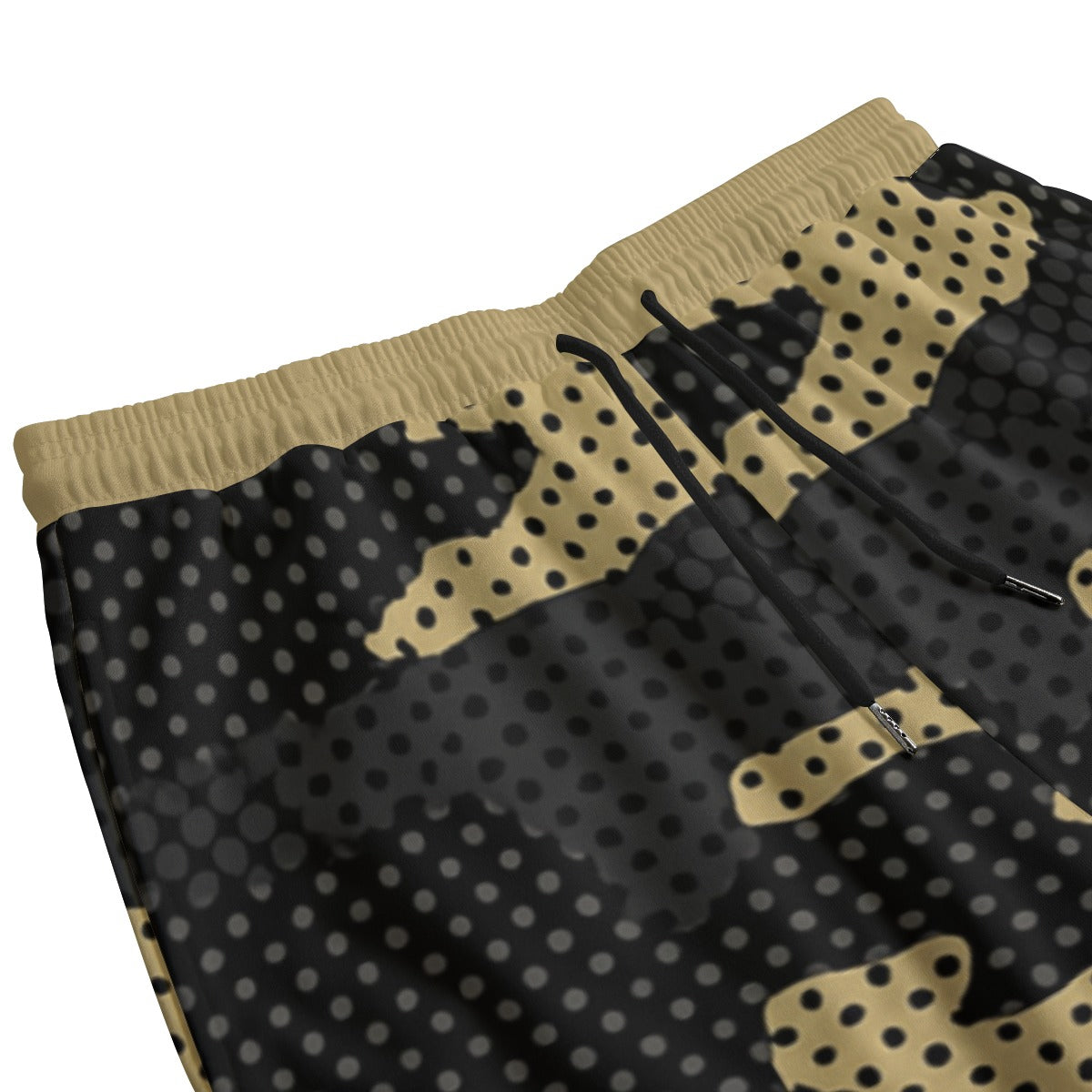 Urban Legend Colorado Black Gold Camo Sweatpants With Waistband