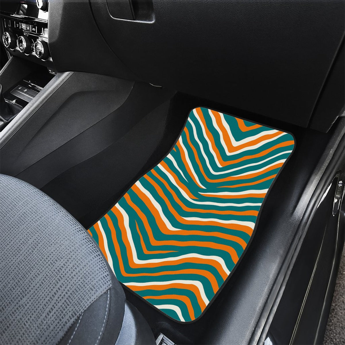 Miami Football Game Day Front row car mats (2pcs)