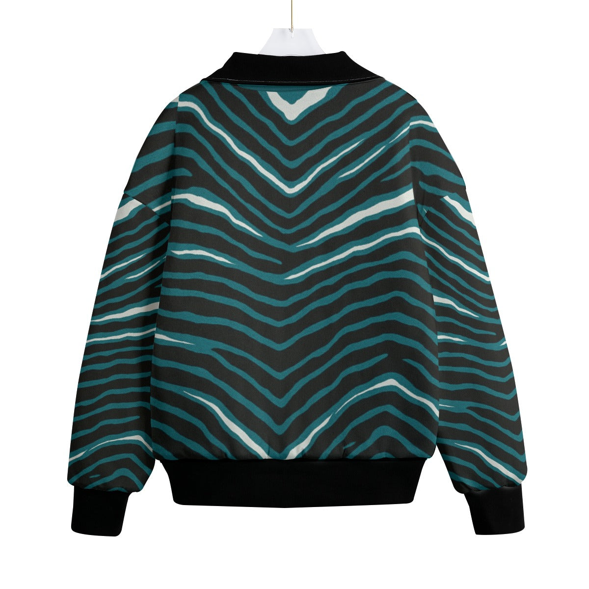 Philadelphia Football Game Day All-Over Print Unisex Knitted Fleece Lapel Outwear