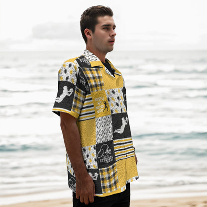 All-Over Print Men's Fashion Short Sleeve Shirt