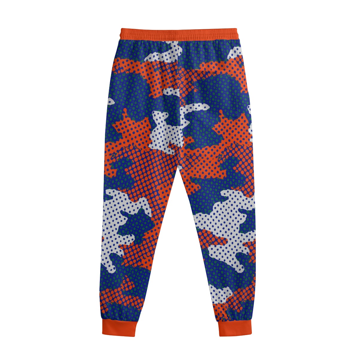 Urban Legend Florida Blue Orange Camo Sweatpants With Waistband
