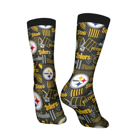 Contrast Color Socks For the USA