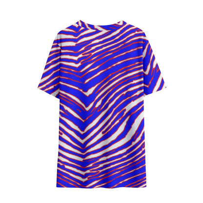 Buffalo Bills Zubaz Children's Round Neck T-Shirt|145GSM Birdseye