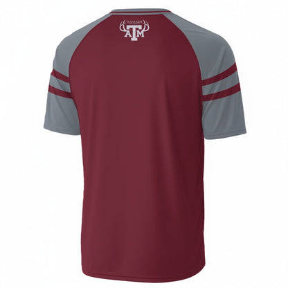 Texas A&M Aggies V-Neck Short Sleeve T-Shirt