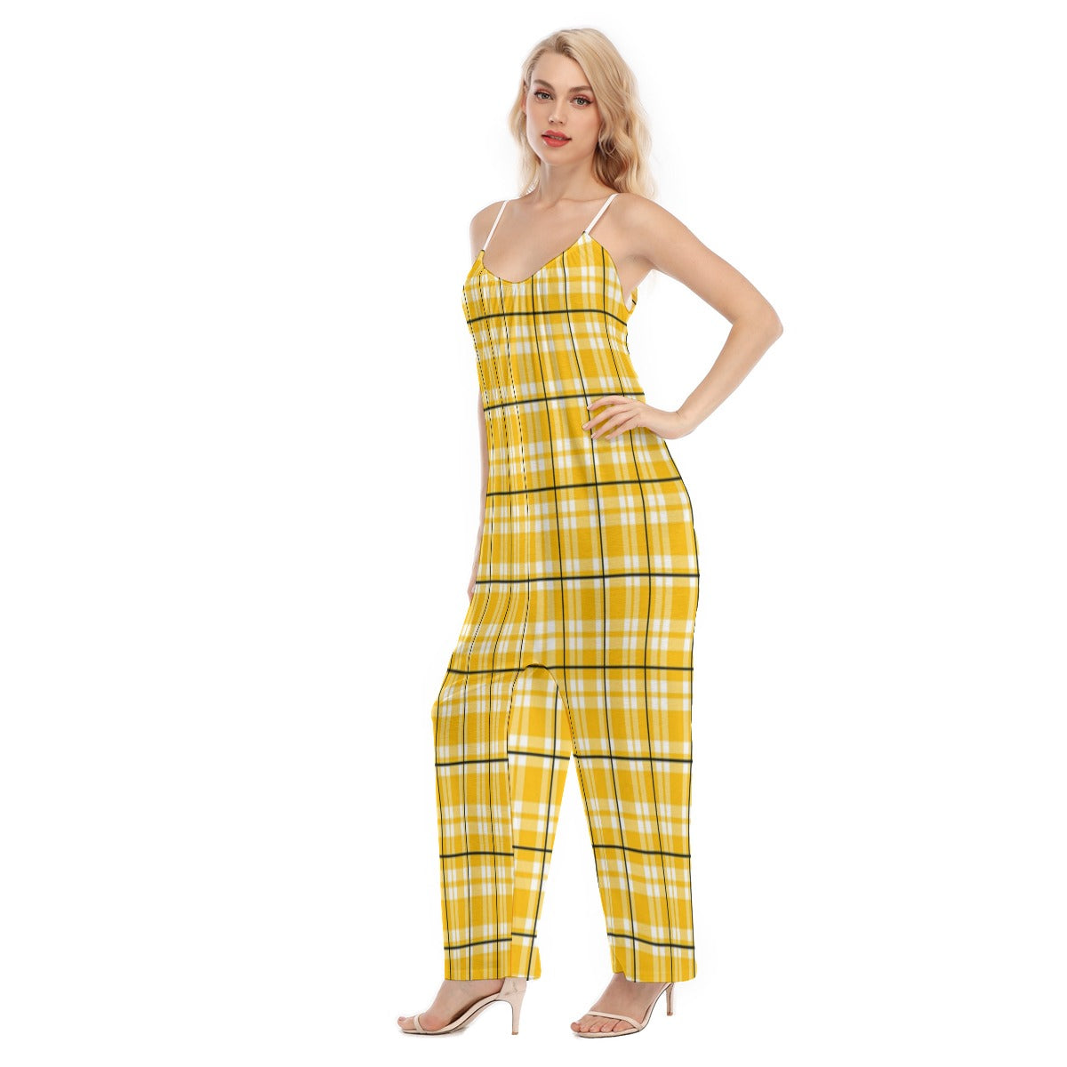 All-Over Print Women's Loose Cami Jumpsuit