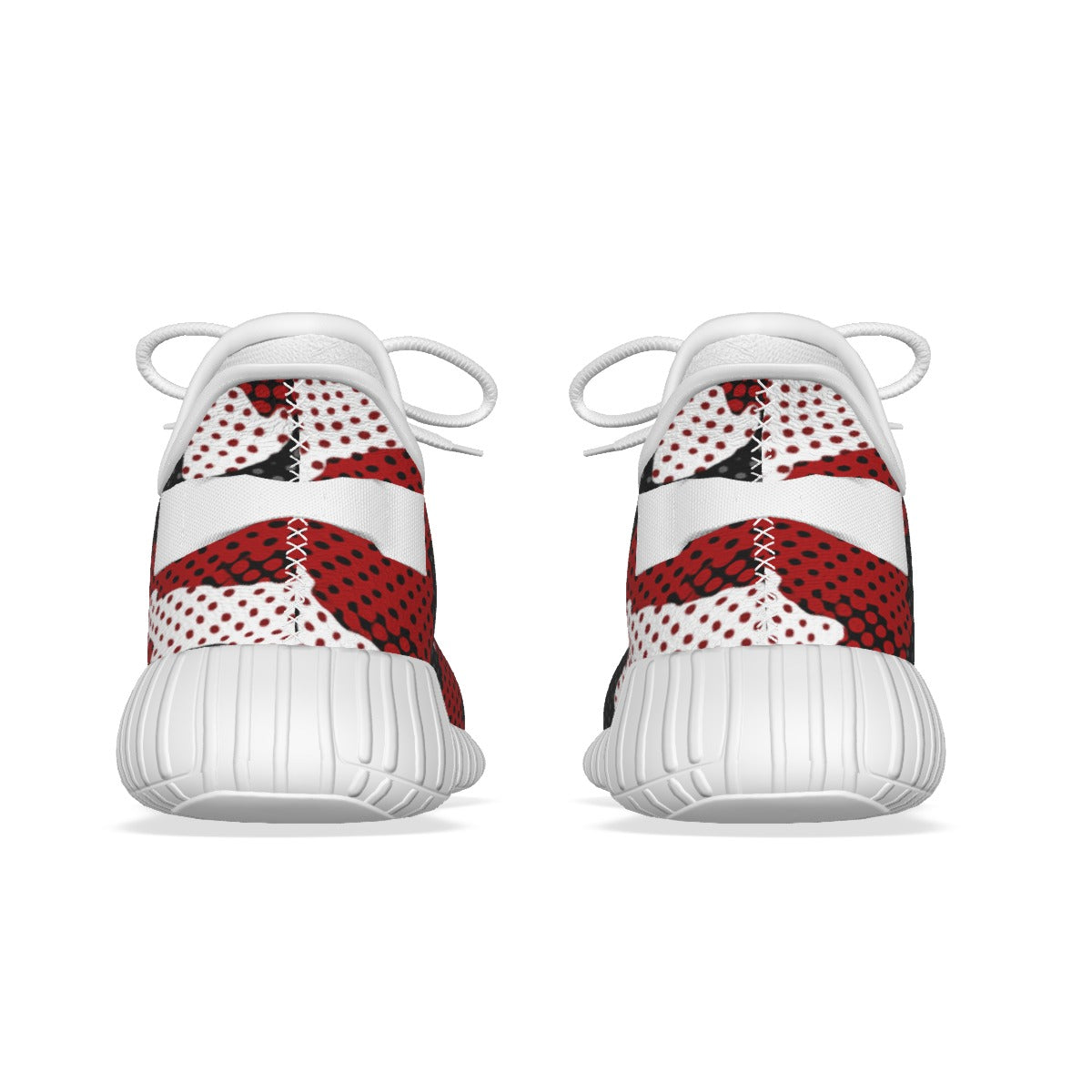 Urban Legend Wisconsin Badgers Red White Black Camo Coconut Sneakers Shoes