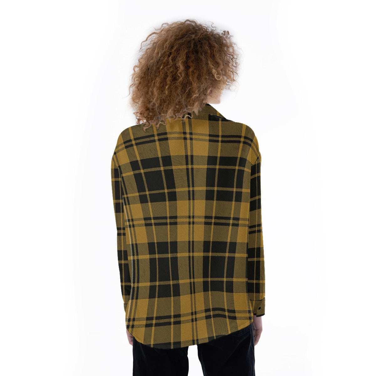 Central Florida - Knights Tartan plaid Women's Satin Shirt