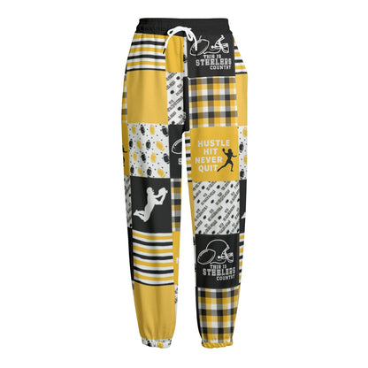 All-Over Print Unisex Knitted Fleece Pants