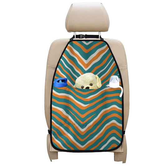 Miami Football Game Day Car Seat Back Storage Bag