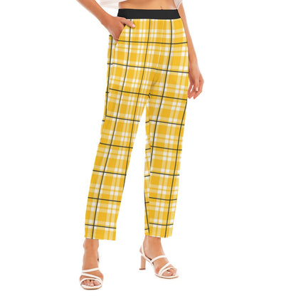 All-Over Print Women's Loose Straight-leg Pants