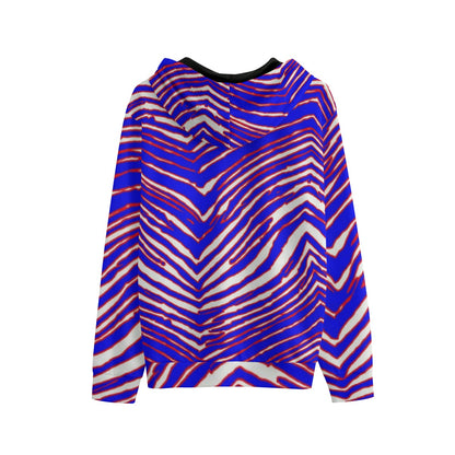 Buffalo Bills Zubaz Men's Pullover Hoodie | Interlock
