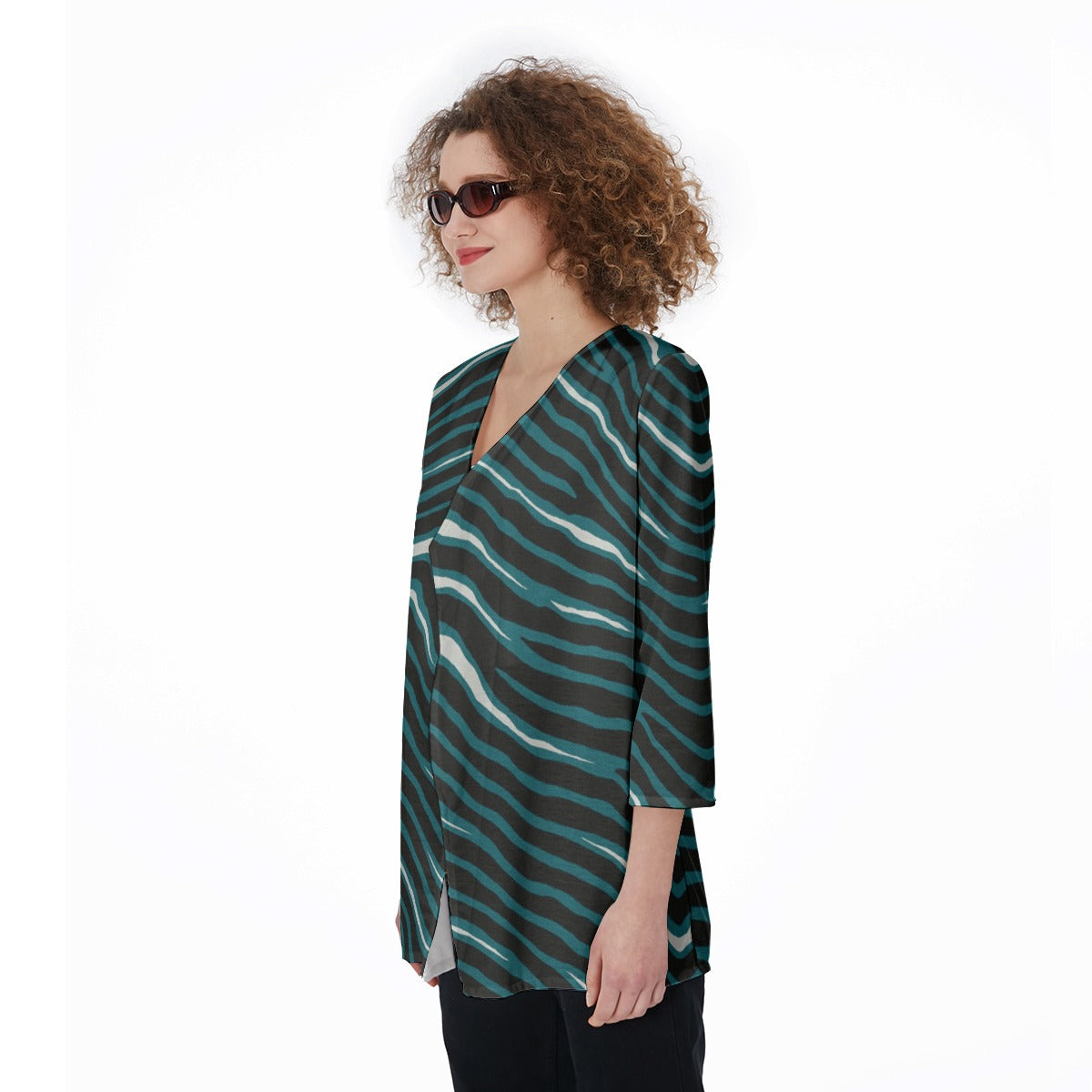 Philadelphia Football Game Day All-Over Print Women's Cardigan| JERSEY