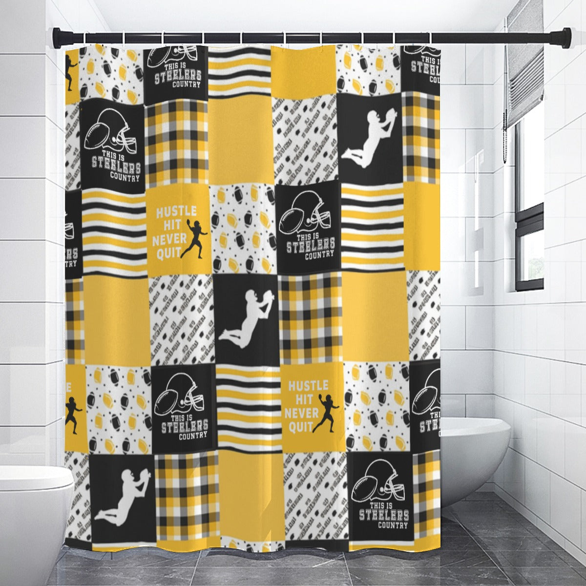Pittsburgh Steelers Shower Curtains 150（gsm）
