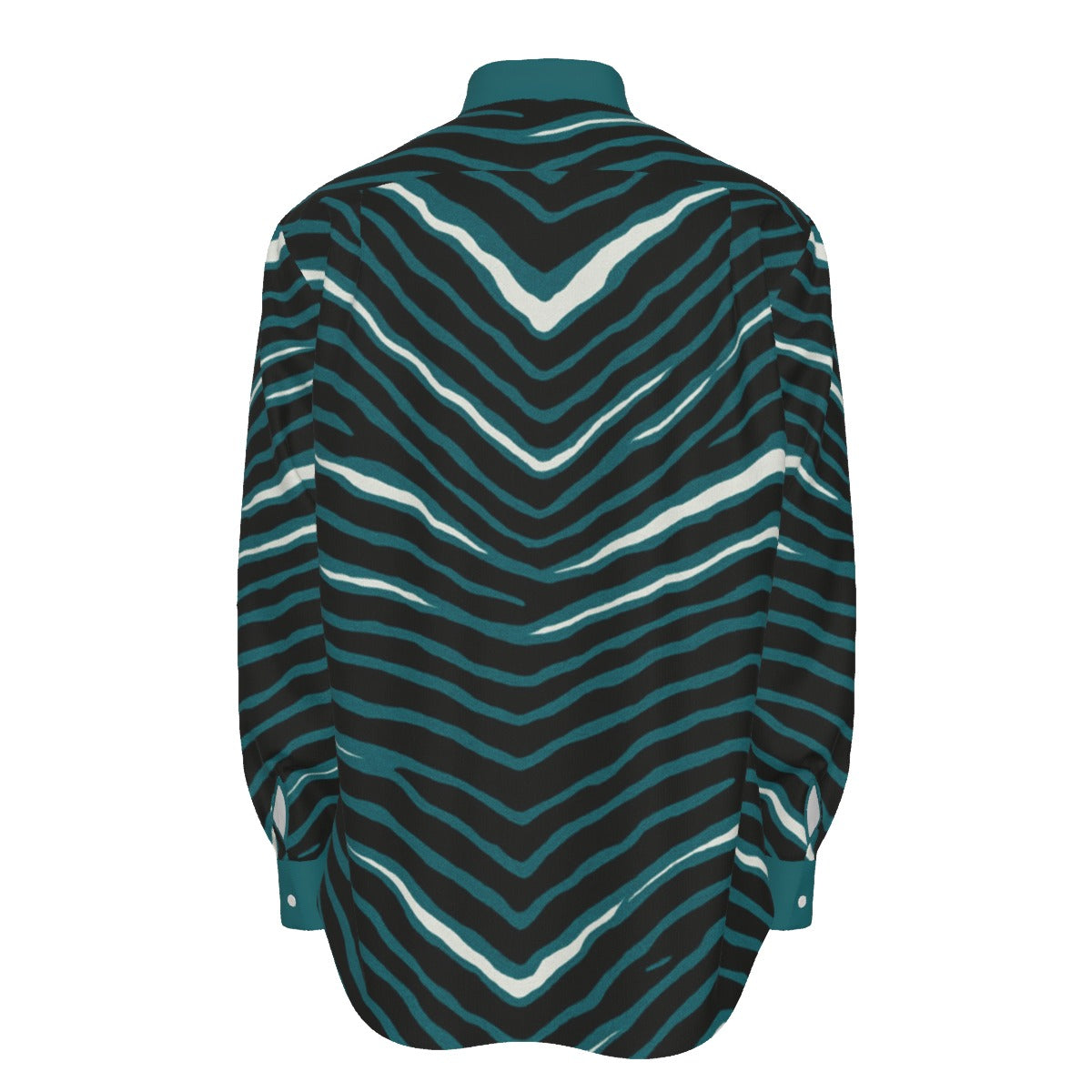Philadelphia Football Game Day All-Over Print Men's Long Sleeve Shirt | 115GSM Cotton poplin