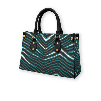 Philadelphia Football Game Day Women's Tote Bag With Black Handle