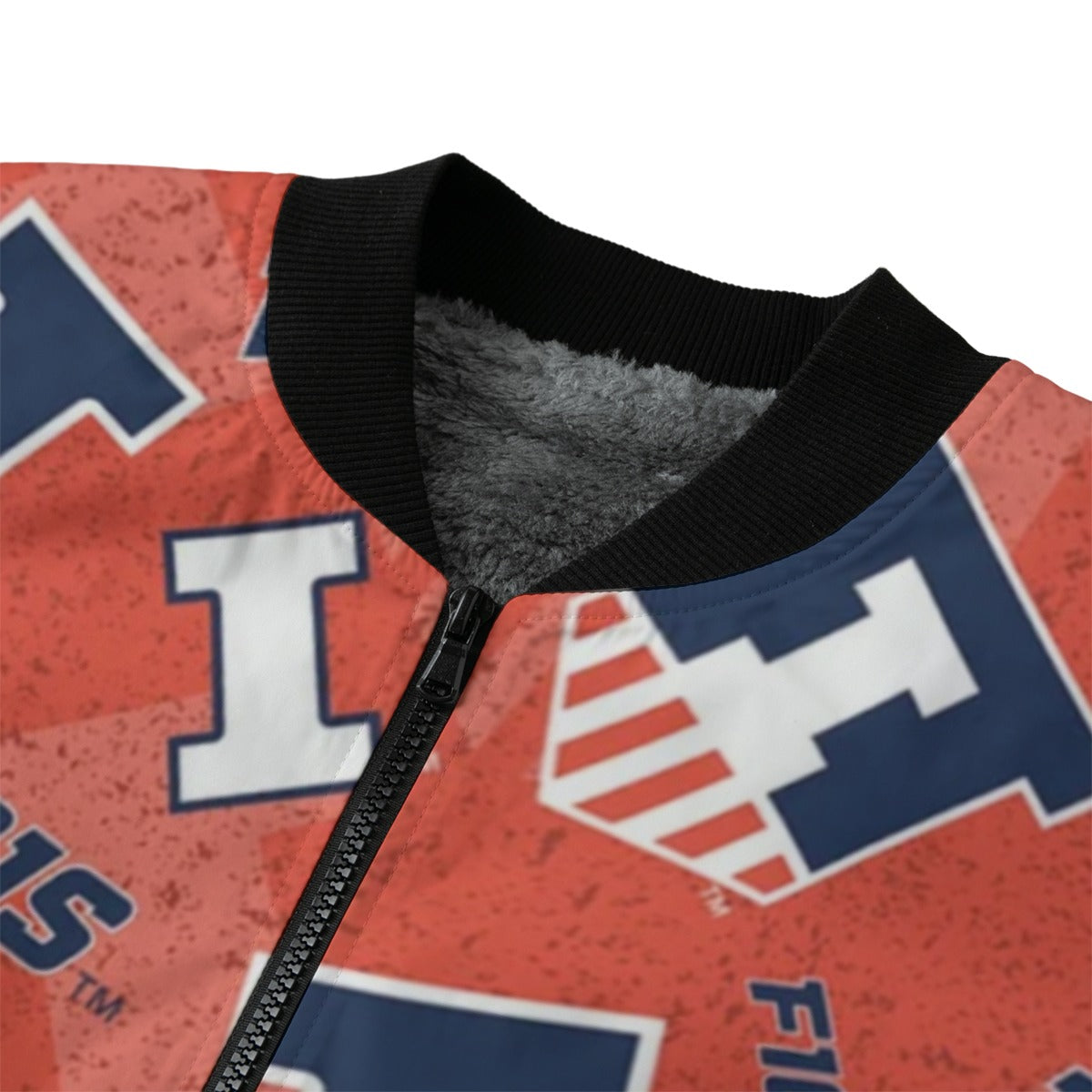 Urban Legend Illinois Urbana – Fighting Illini Fleece Bomber Jacket