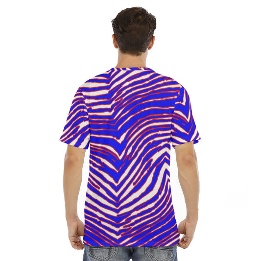 Buffalo Bills Zubaz Men's Short Sleeve T-shirt With Chest Pocket