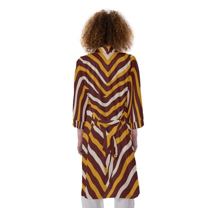 Washington Commanders Women's Satin Kimono Robe