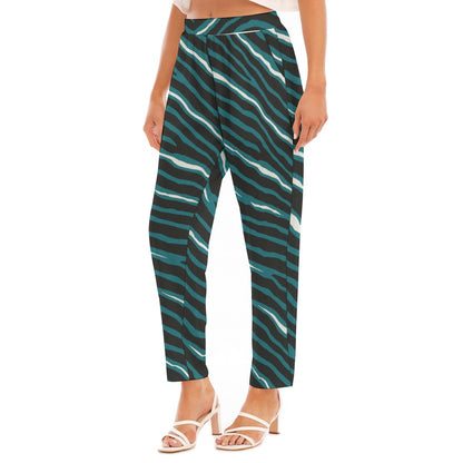 Philadelphia Football Game Day All-Over Print Women's Loose Straight-leg Pants