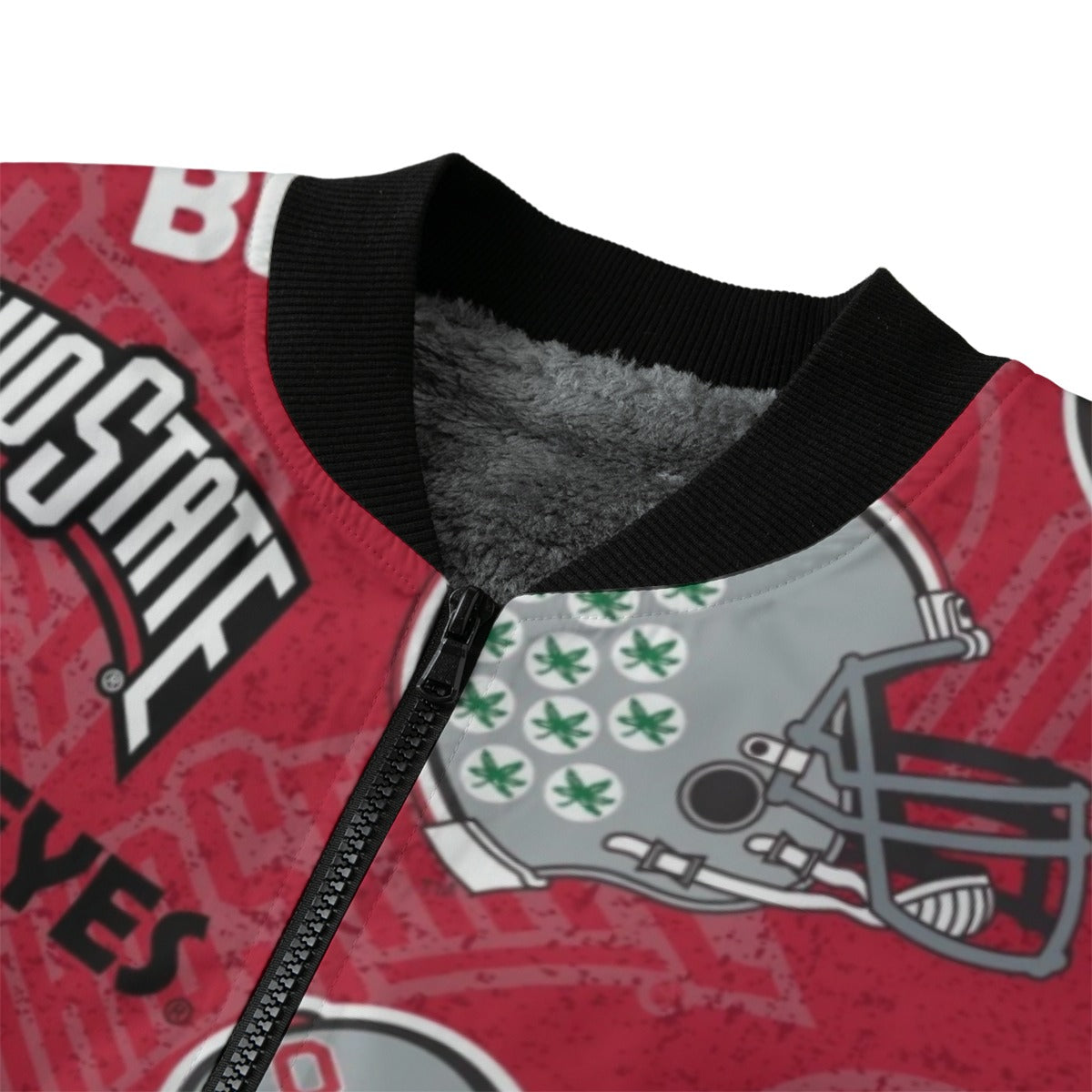 Urban Legend Ohio State – Buckeyes Fleece Bomber Jacket