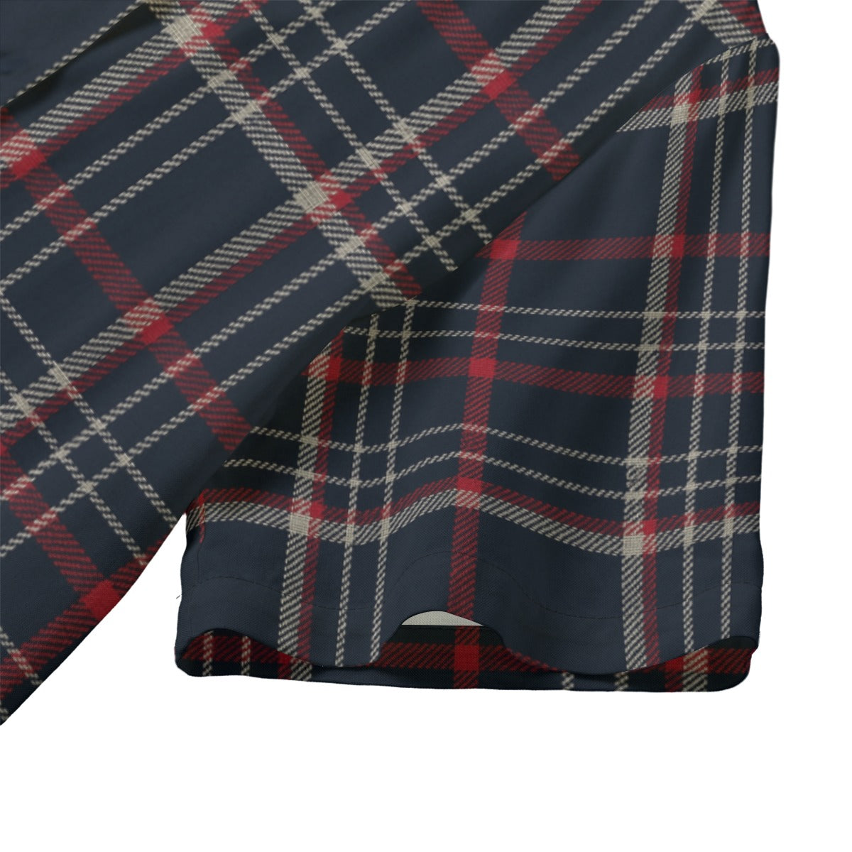 Connecticut tartan plaid Women's Hawaii Shirt | Rayon