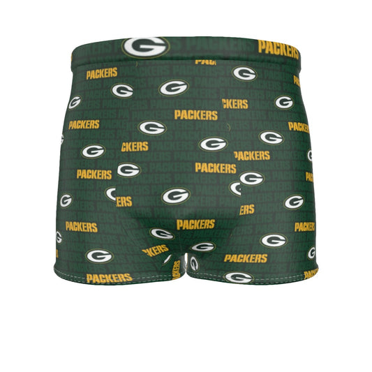 Green Bay Football Game Day All-Over Print Men's Boxer Briefs