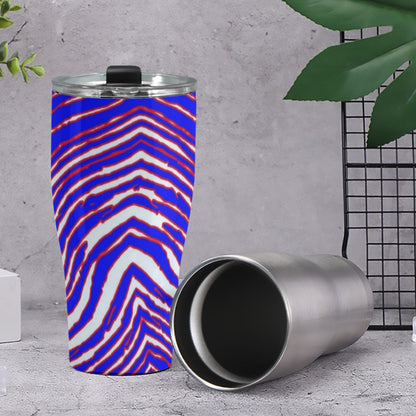 Buffalo Bills Zubaz Cone Tumbler 30oz