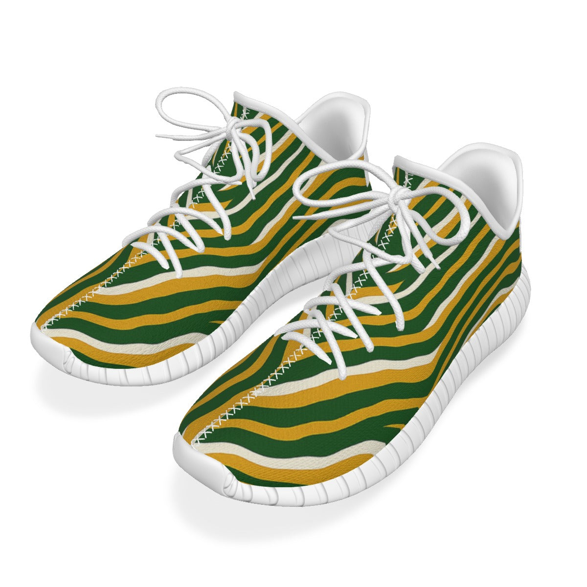 Urban Legend Green Bay Packers zubaz Coconut Shoes