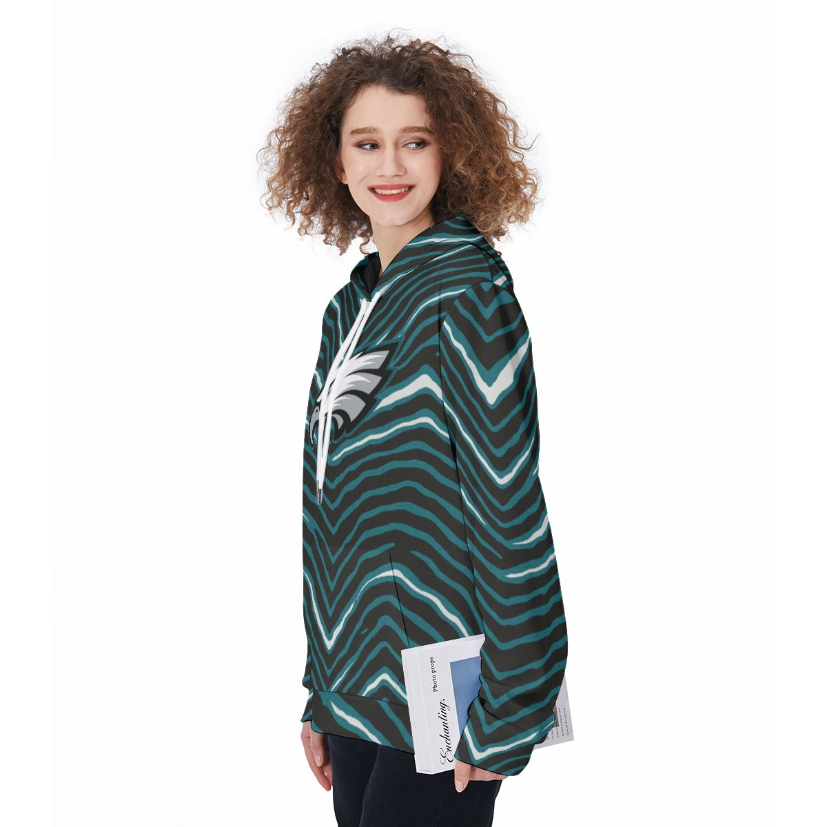 Philadelphia Football Game Day All-Over Print Women's Pullover Hoodie